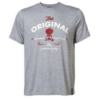 Weber Pánské tričko "The Original", šedé, vel. XXL