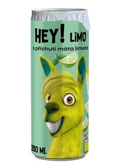 HeyLamo HEY! LIMO - s příchutí máta limeta - 250 ml