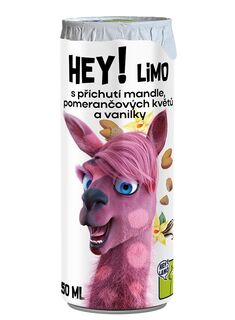HeyLamo HEY! LIMO - s příchutí mandle, pomerančových květů a vanilky - 250 ml