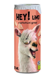 HeyLamo HEY! LIMO - s příchutí grapefruit - 250 ml