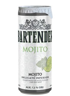 Highlife BARTENDER Mojito cocktail 7,2% alk. - 250 ml