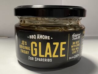 BBQ Amore Grilovací omáčka na žebírka JD's Original Friday Glaze, 200 ml