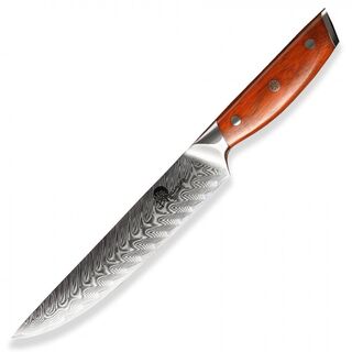 Nůž plátkovací, Dellinger Rose-Wood Damascus
