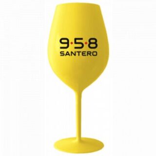Santero Sklenice plastové žluté 958