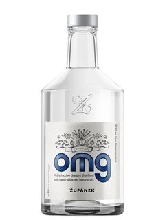 Žufánek Gin OMG 45% 0,5l