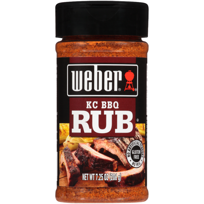 Weber Koření KC BBQ Rub, 206 g