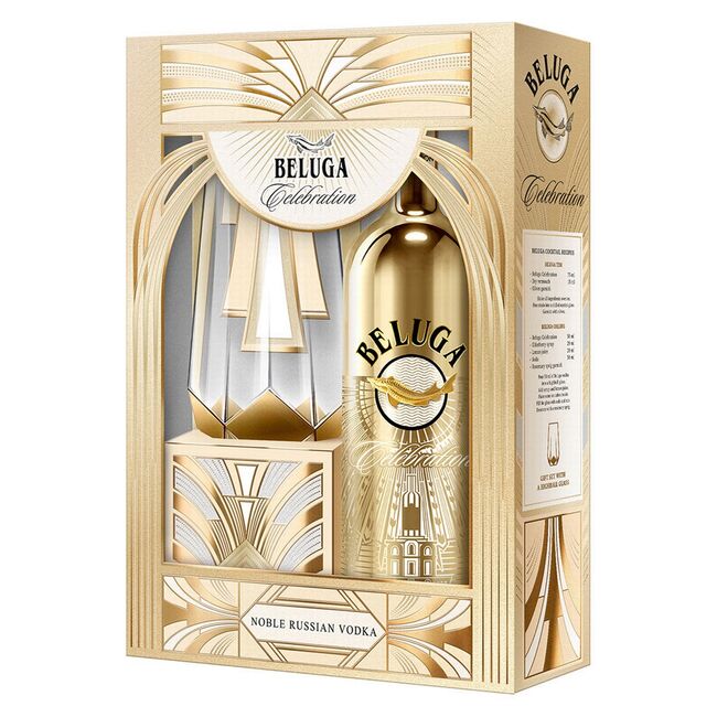 Beluga Vodka Beluga Celebration Gift Box 40% 0,7l