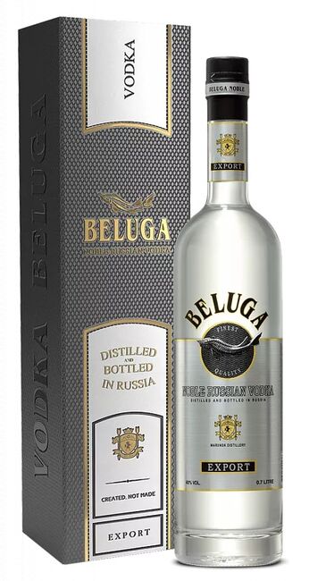 Beluga Vodka Beluga Noble Gift Box 40% 0,7l