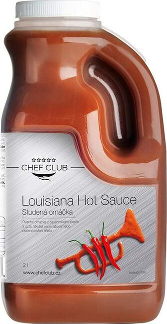Chef Club Omáčka Louisiana Hot Sauce 2 l