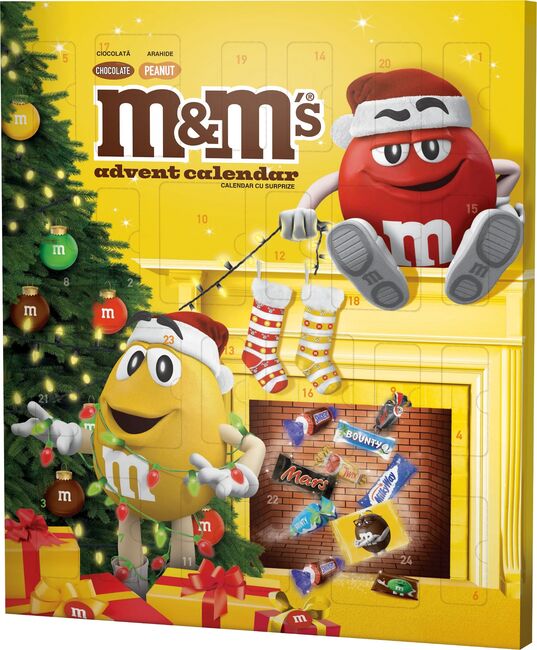 M&M's & Friends adventní kalendář 361 g
