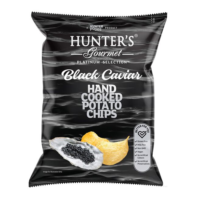 Hunter´s Gourmet Hunter's brambůrky - Black Caviar, 125 g