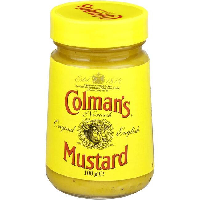 Anglická hořčice Colman's Mustard, 100g
